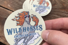 Wild Horses of the American West logo (2022)